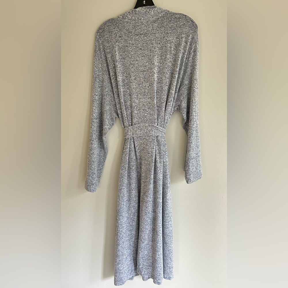 NATORI Terry Knit Belted Kimono Duster Robe Comfy Quiet Luxury Loungewear Sz XL - Picture 14 of 16